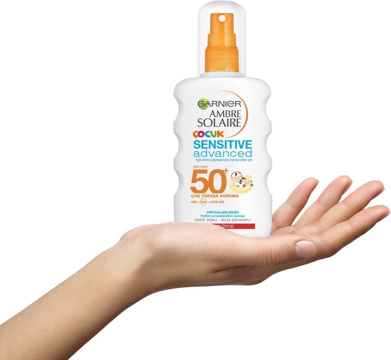 Garnier Ambre Solaire Sensitive Advanced Çocuk Sprey GKF50+ 200ML