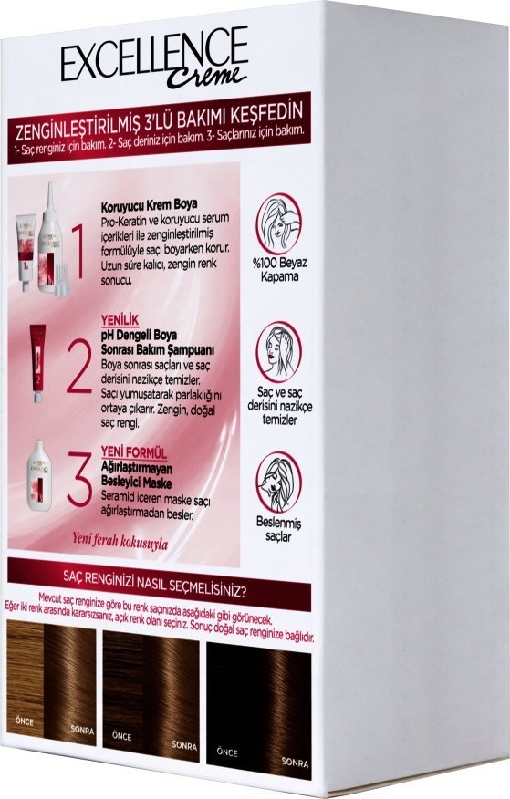 L'oréal Paris Excellence Creme Saç Boyası 7.3 Altın Kumral
