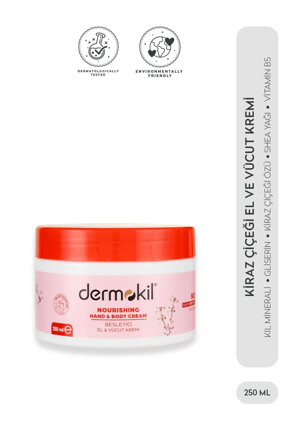 Kiraz Çiçeği El Ve Vücut Kremi 250 Ml