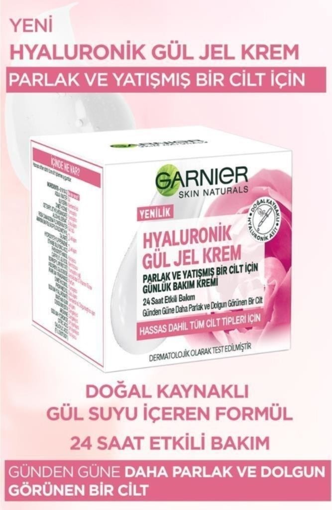 Garnier Hyaluronik Aloe Jely Krem Gül