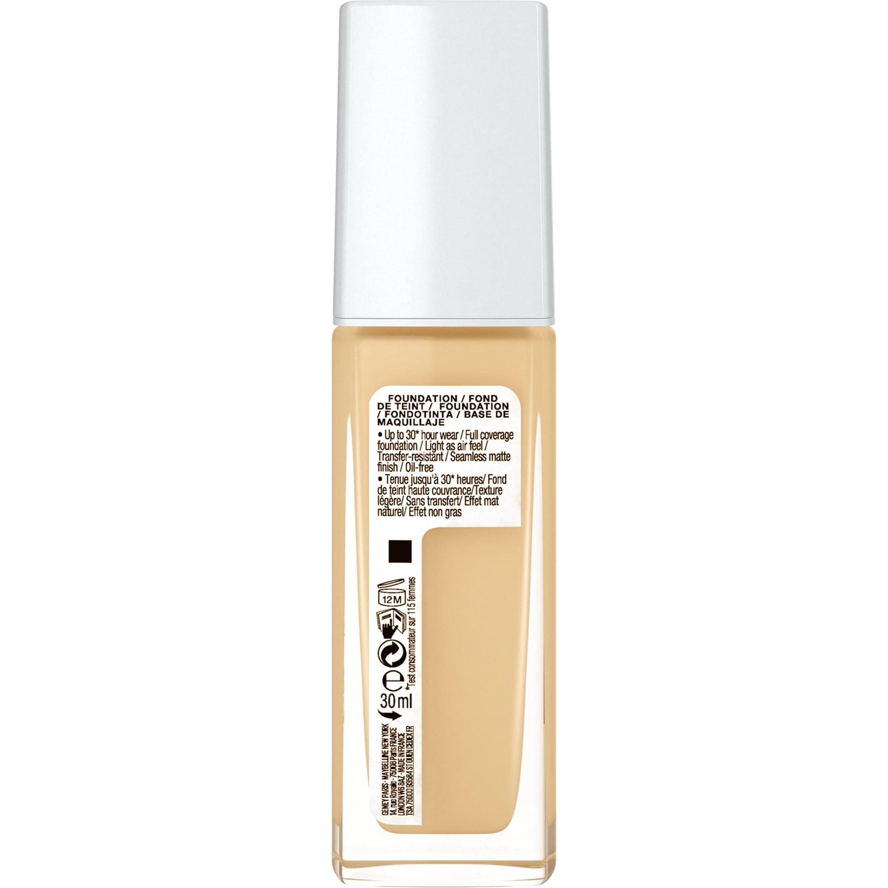 Maybelline New York Superstay Active Wear Fondöten 07 Classic Nude (30 ml)