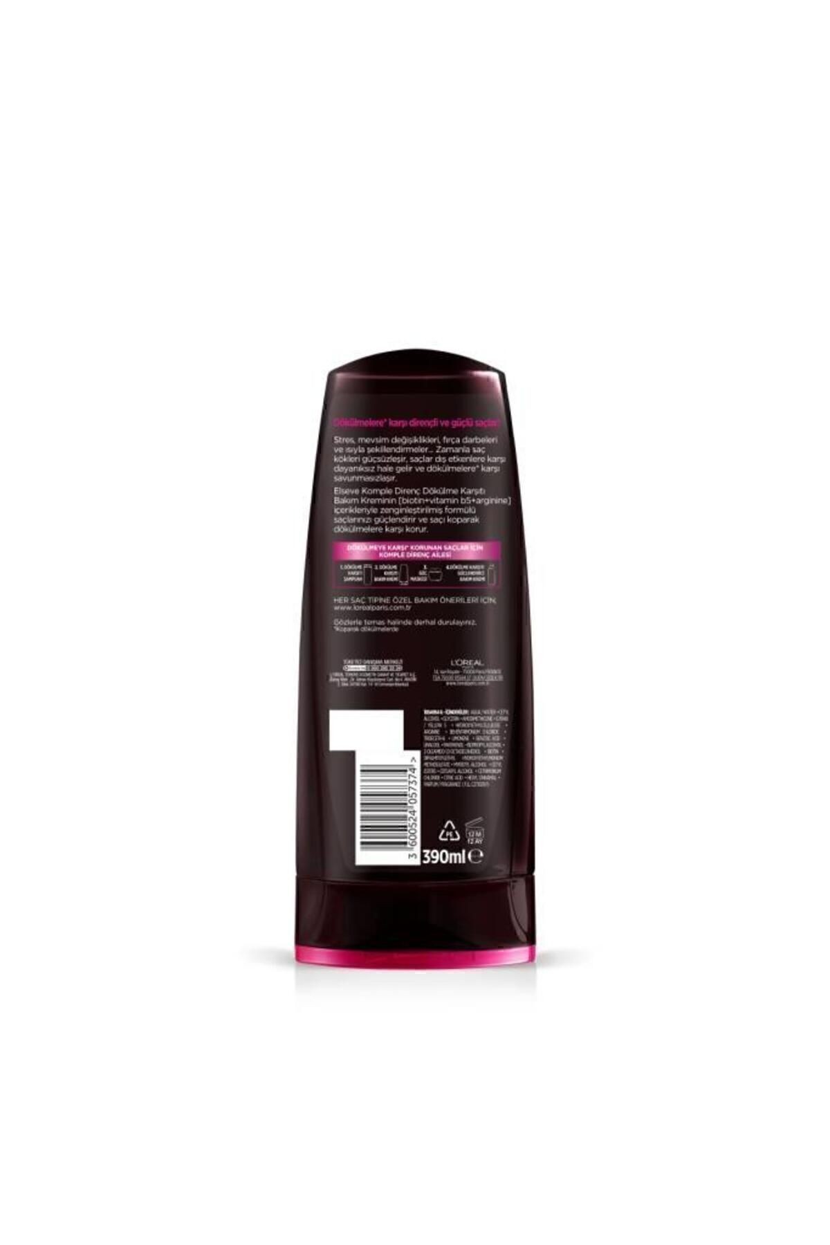 Komple Direnç Dökülme Karşıtı Bakım Kremi 390 Ml