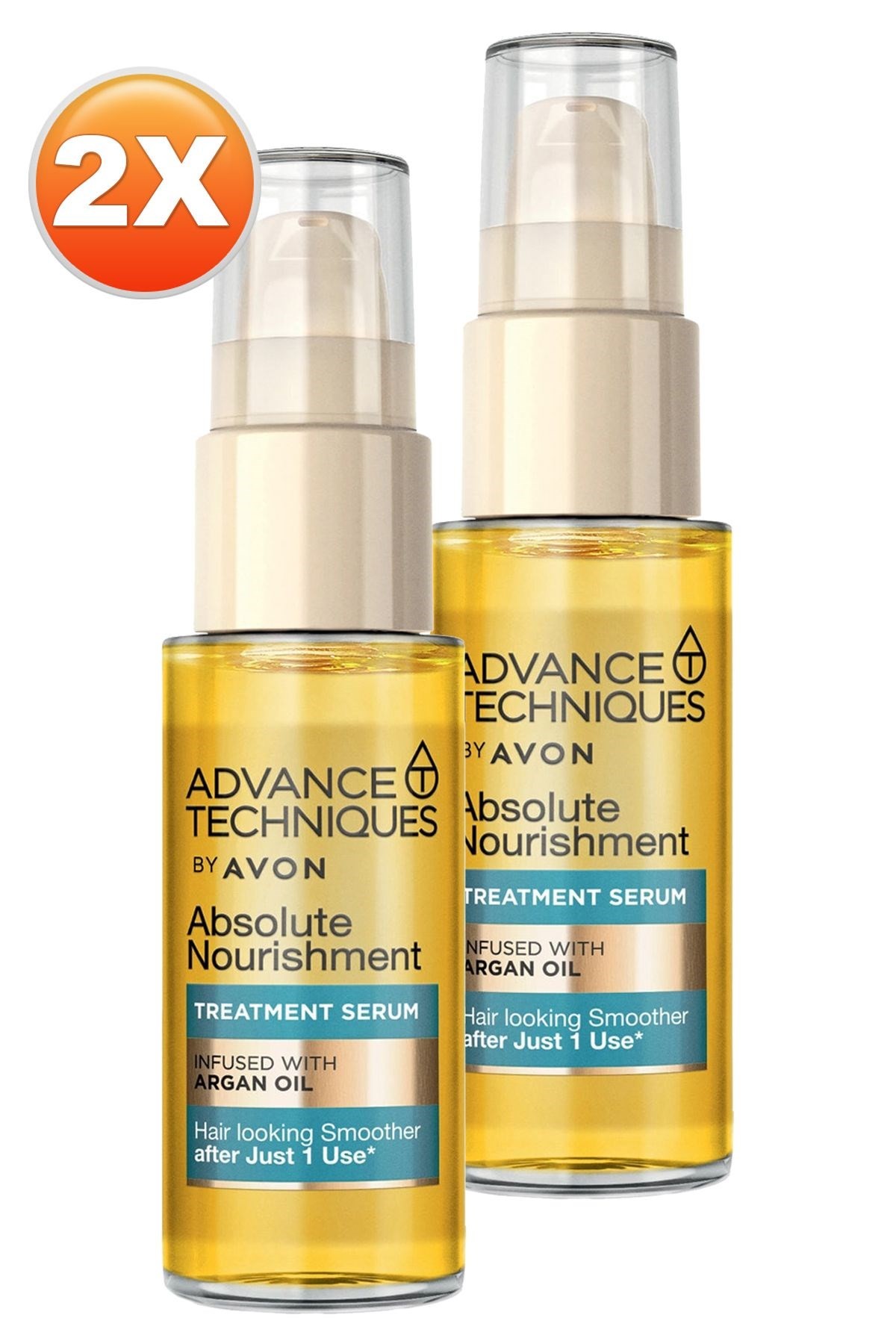 Avon Advance Techniques Argan Yağı Içeren Besleyici Saç Serumu 30 Ml. İkili Set