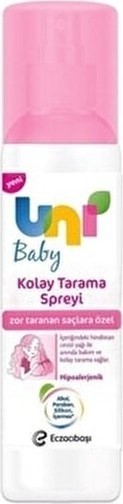 Uni Baby Kolay Tarama Spreyi 200 ml 3 Kutu