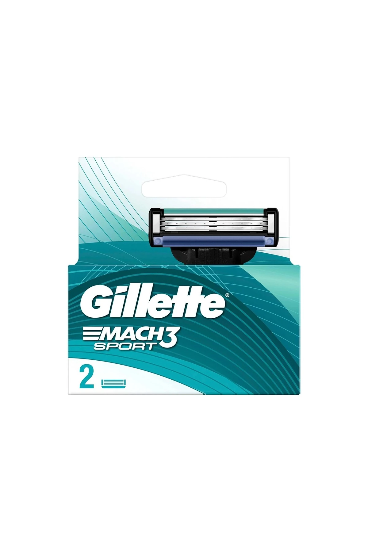 Gillette Mach3 Sport Yedek Bıçak 2'li