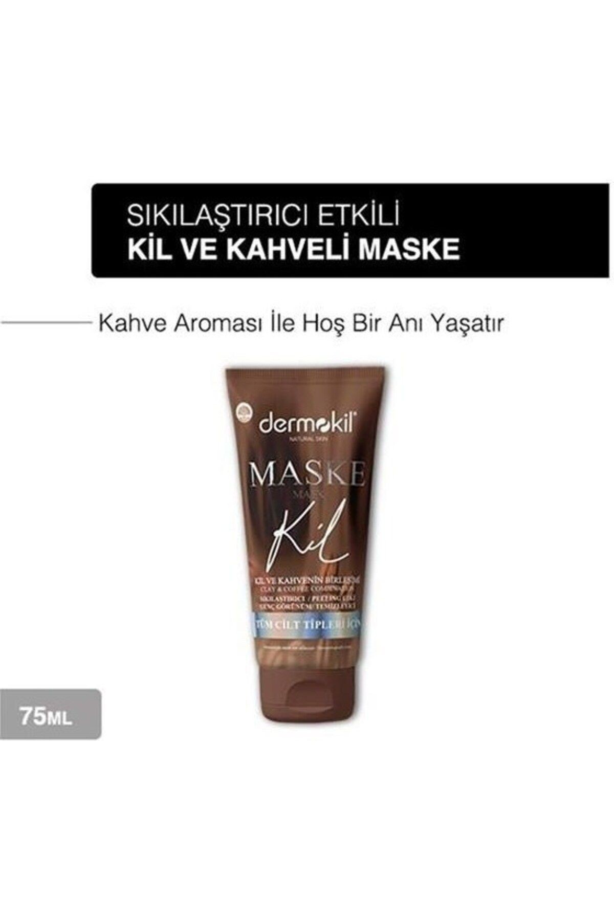 Sıkılaştırıcı Genç Görünüm Için Kahve Içerikli Yüz Kil Maskesi 75 ml x 3 Adet