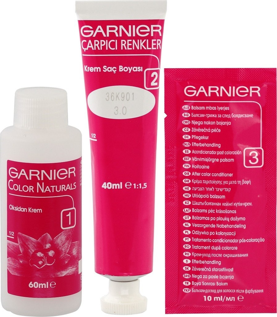 Garnier Çarpıcı Renkler 3/0 - Çarpıcı Kahve Saç Boyası