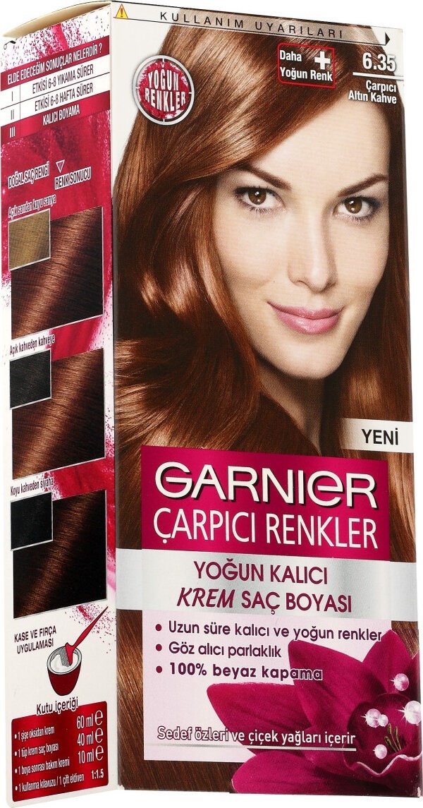 Garnier Çarpıcı Renkler 6.35 Çarpıcı Altın Kahve