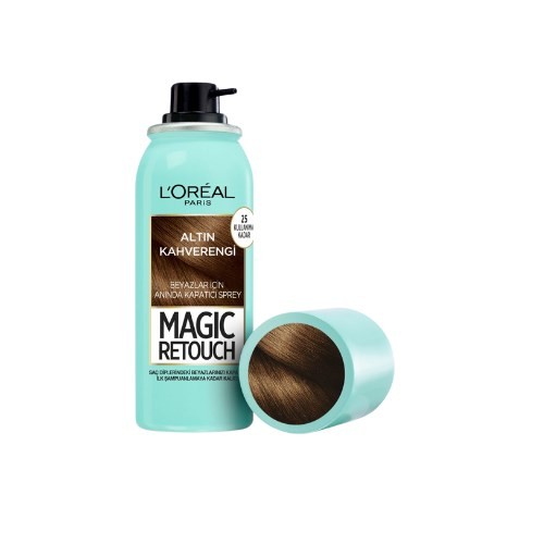 L'Oréal Paris Magic Retouch Beyaz Dipleri Kapatıcı Sprey - Altın Kahverengi