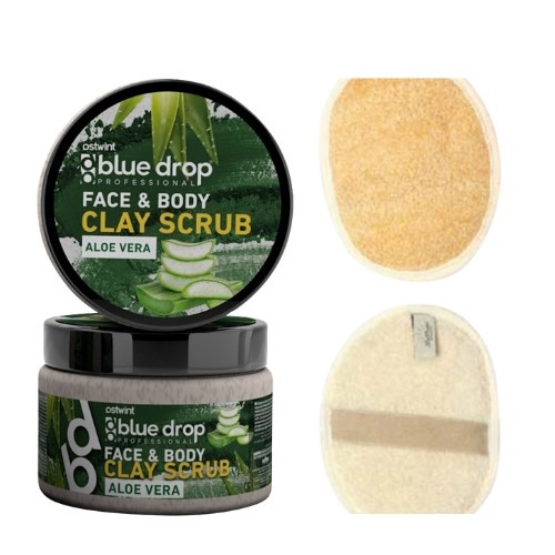 Yüz & Vücut Pedi (Kabak) 9045 + Killi Scrub Aloe Vera 480 ml