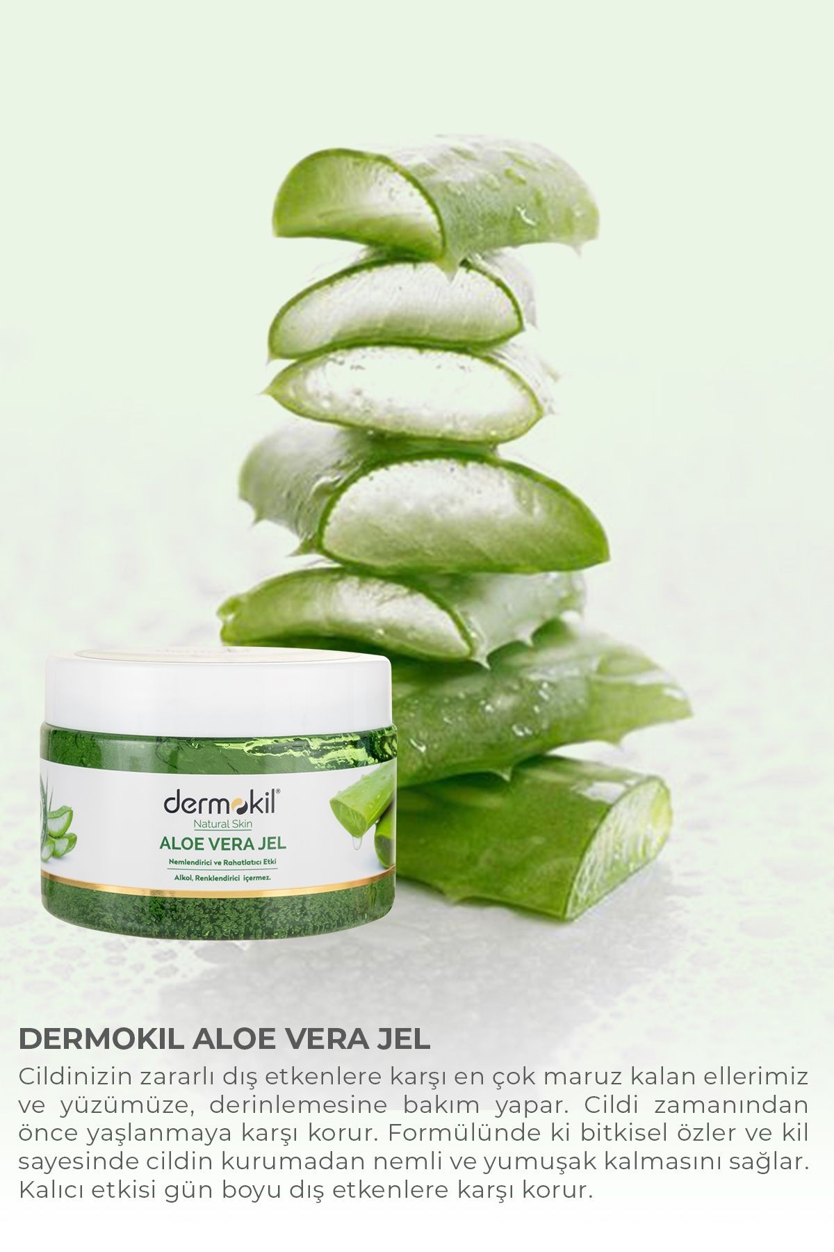 Nemlendirici Ve Rahatlatıcı Aloe Vera Jel 300 ml