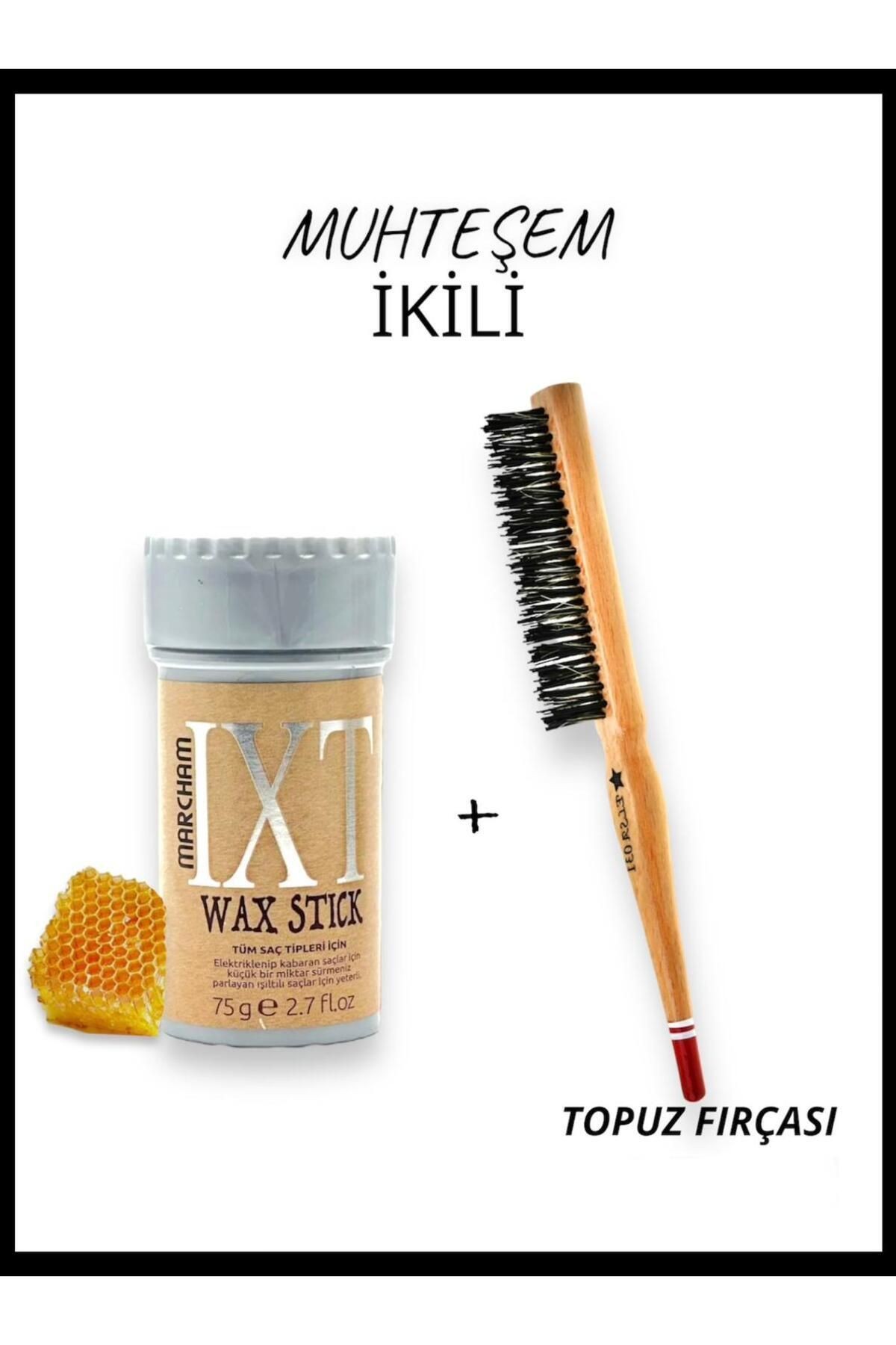 Hair Wax Stick 75gr - Saç Sabitleyici Berberstıckwax Topuz Fırçası