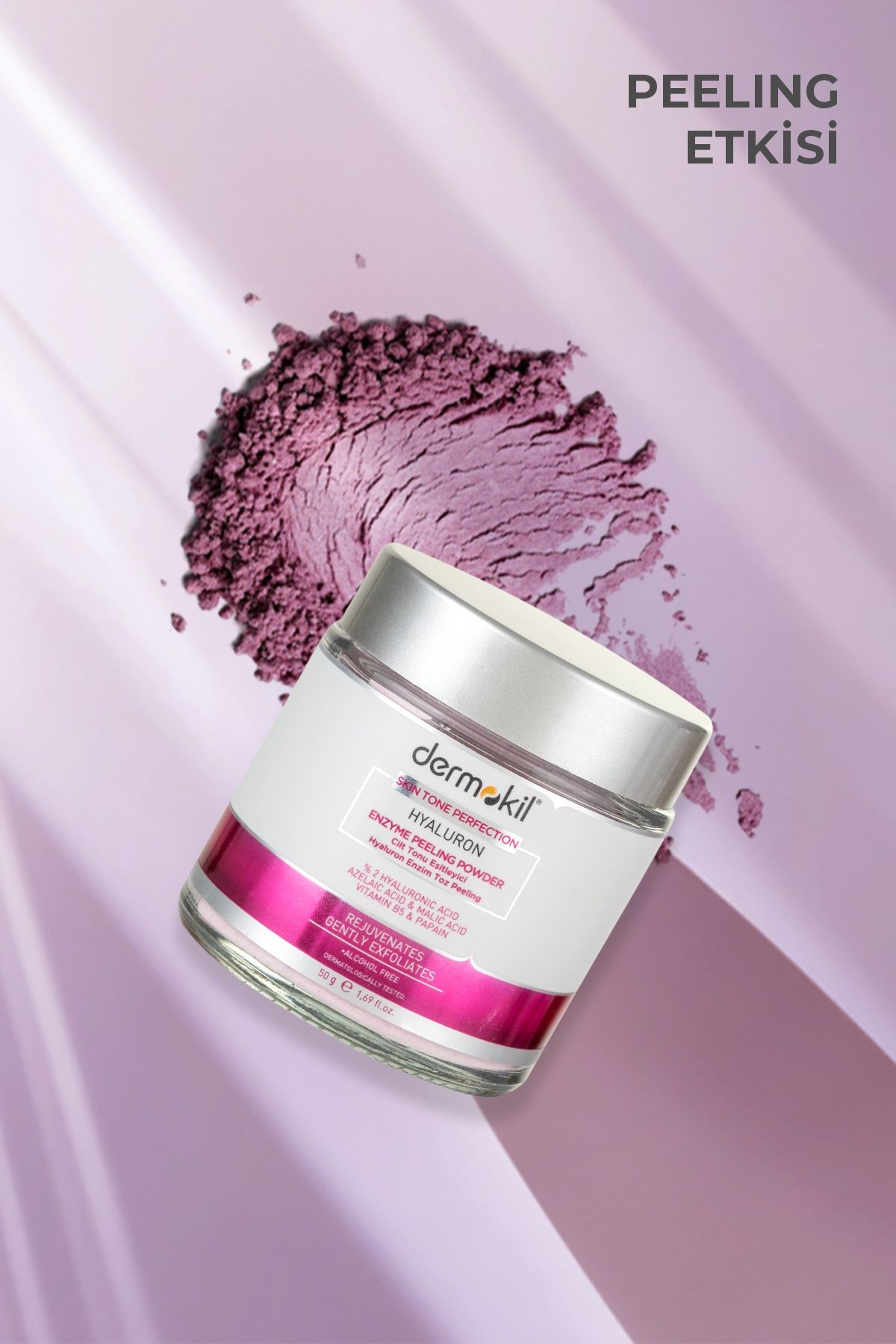 Cilt Tonu Eşitleyici Hyaluron Enzim Toz Peeling 50 gr
