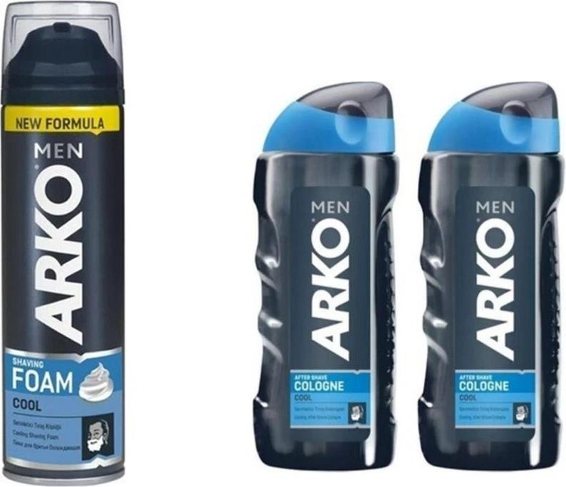 Arko Men Tıraş Öncesi ve Sonrası Bakım Ürünleri 3lü Set