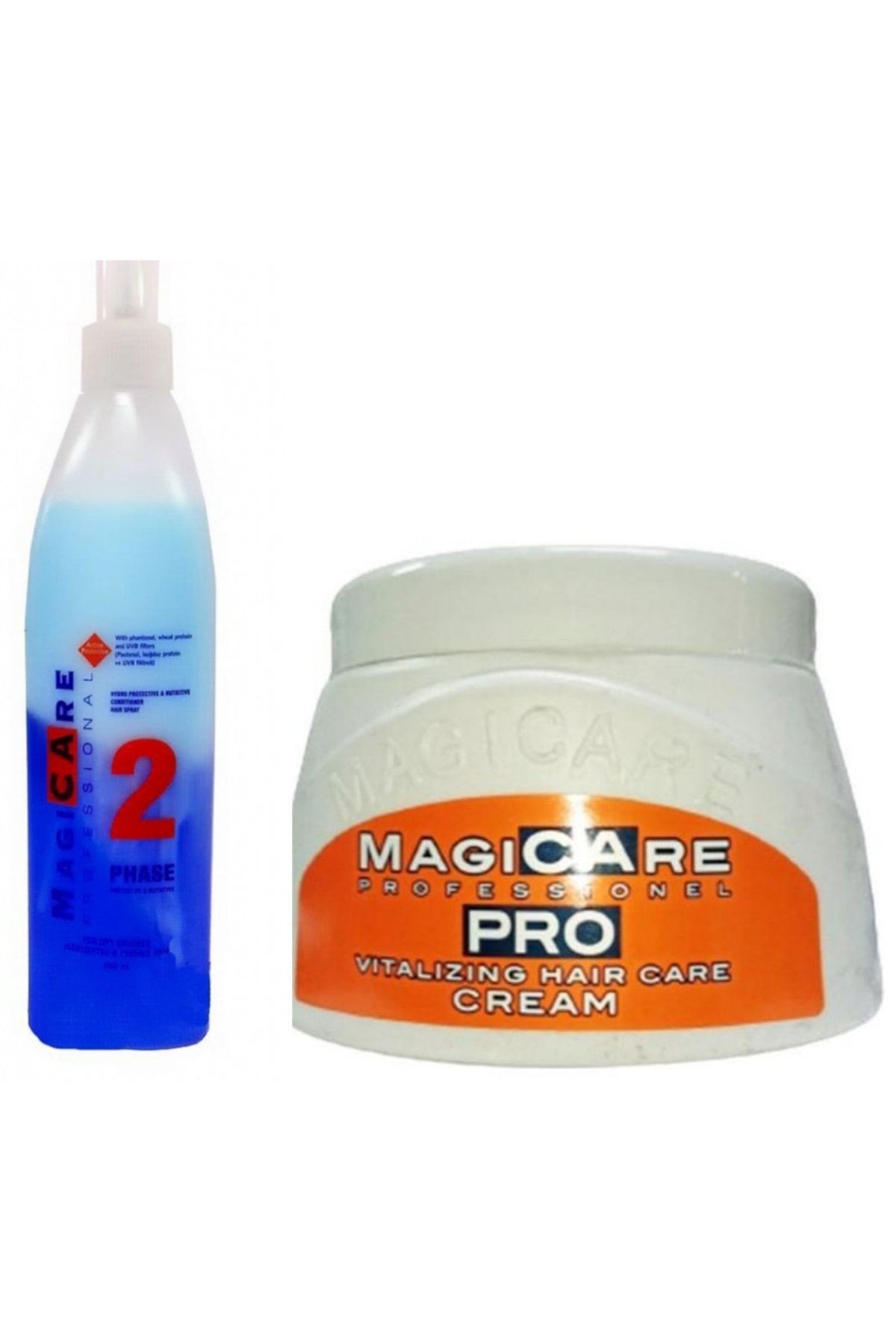 Mavi Su 400ml - 2 Fazlı+ Keratinli Saç Bakım Kremi 500 Ml
