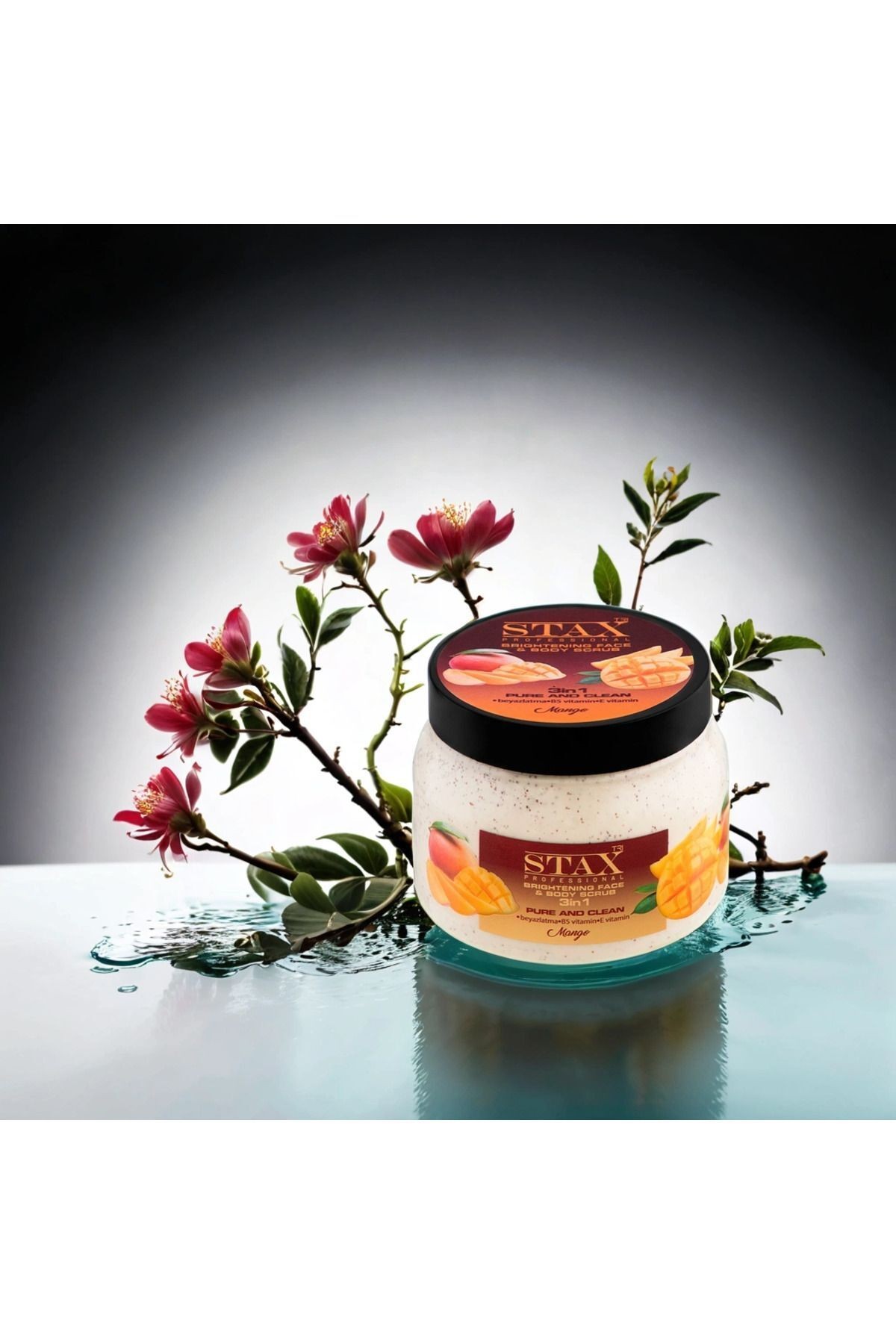 Mango BRIGHTENING FACE & BODY SCRUB 3in1 Peeling 500ml