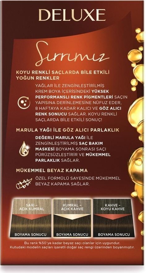 Palette Deluxe Yoğun Renkler 7-36 Küllü Kestane Saç Boyası