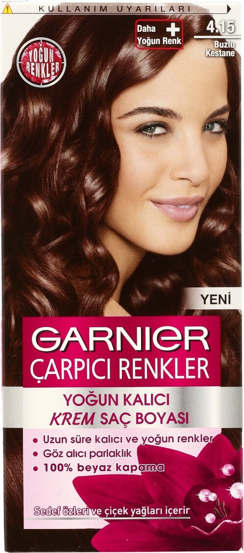 Garnier Çarpıcı Renkler 4.15 Buzlu Kestane