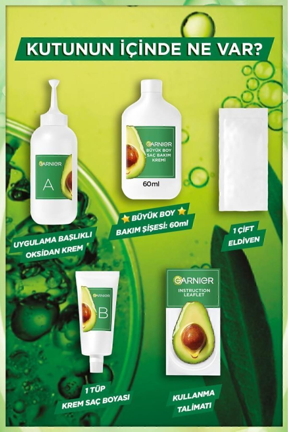 Garnier Nutrisse Yoğun Besleyici Kalıcı Krem Saç Boyası 5.3 Altın Karamel Kahve