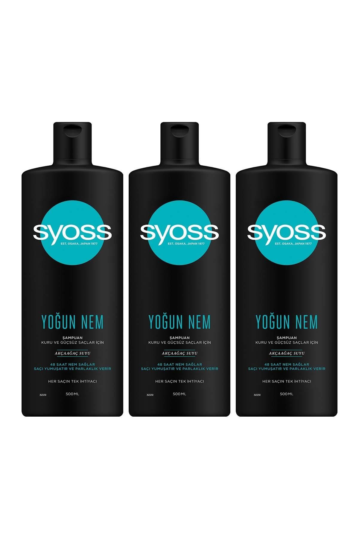 Yoğun Nem Şampuanı 3 X 500 Ml