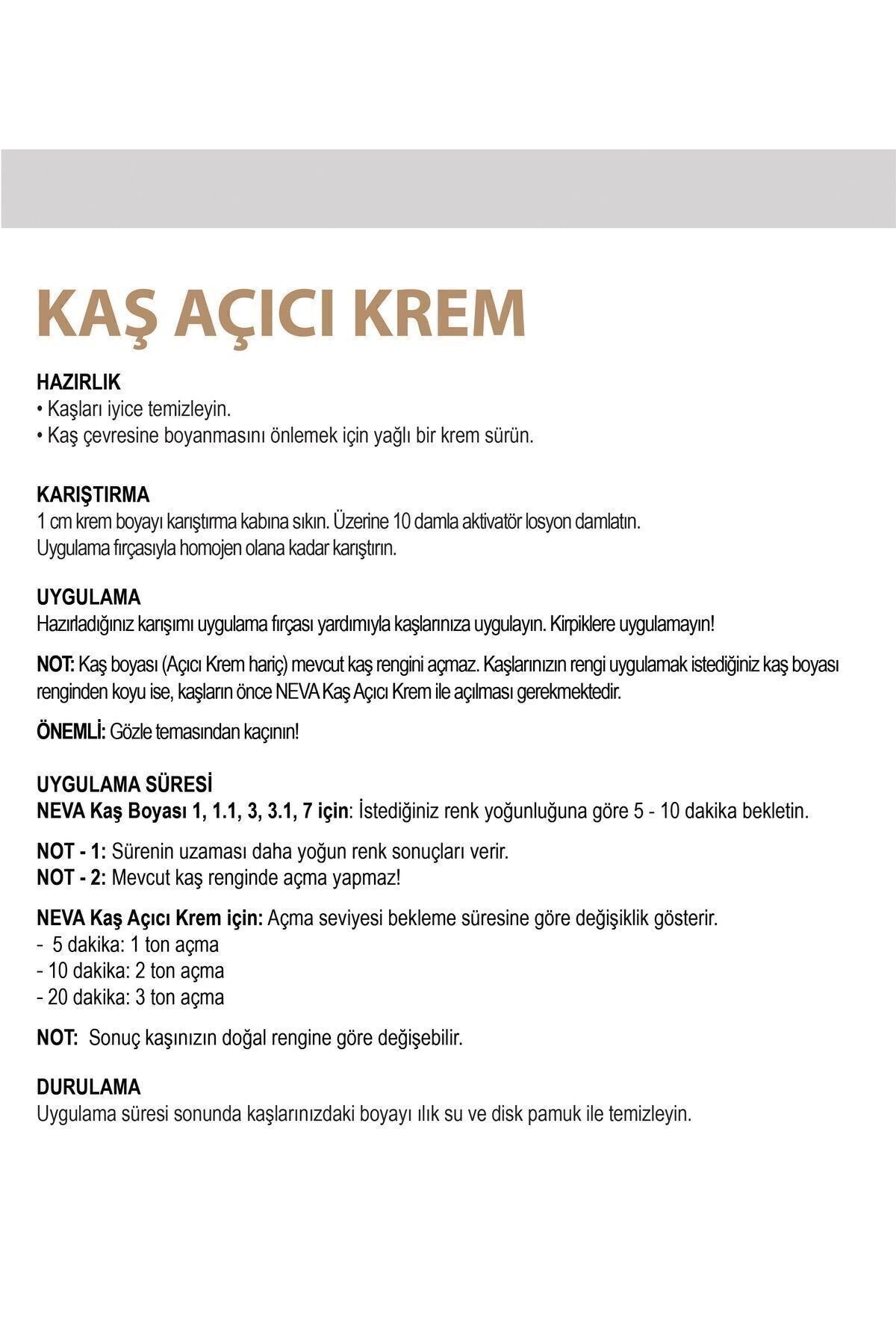 Neva Kaş Açıcı Krem Seti (vegan)