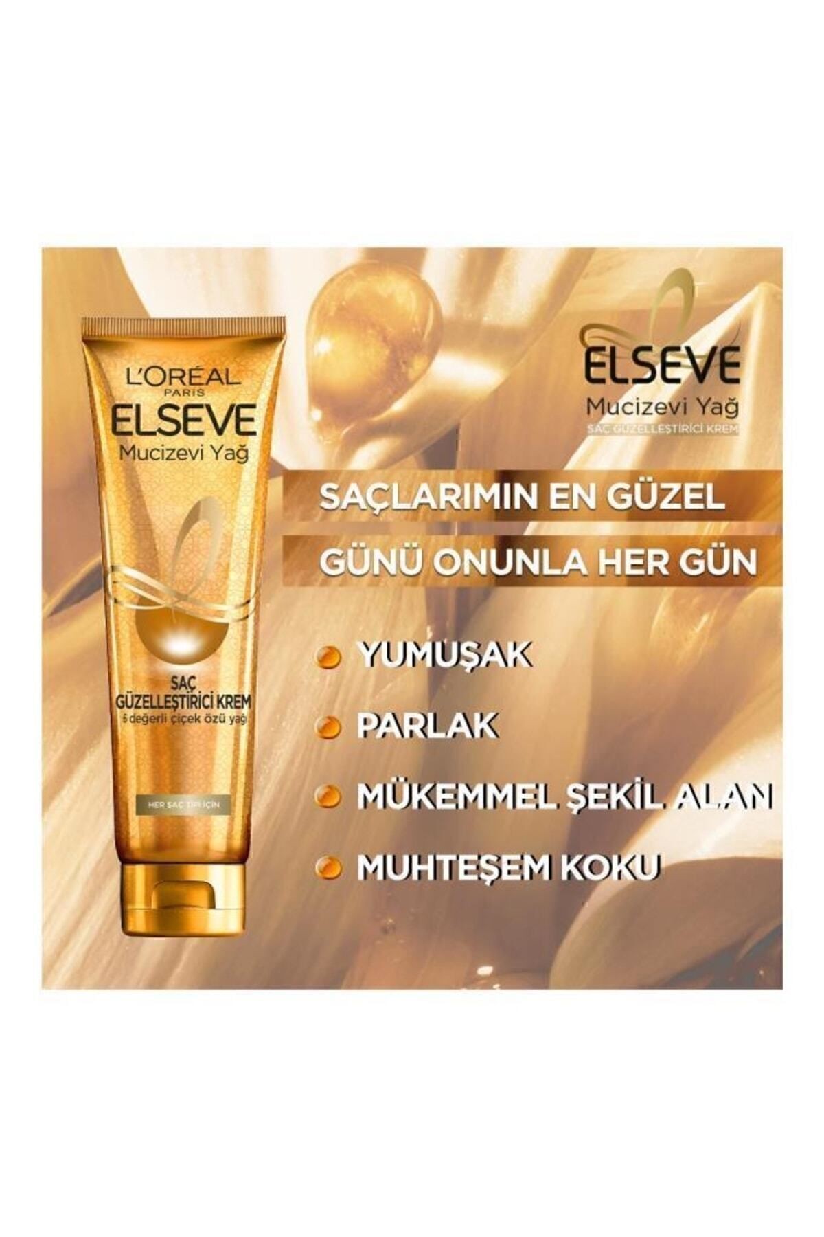Mucizevi Yağ Besleyici Bakım Şampuanı 390 Ml + Mucizevi Yağ Saç Güzelleştirici Krem 150 Ml