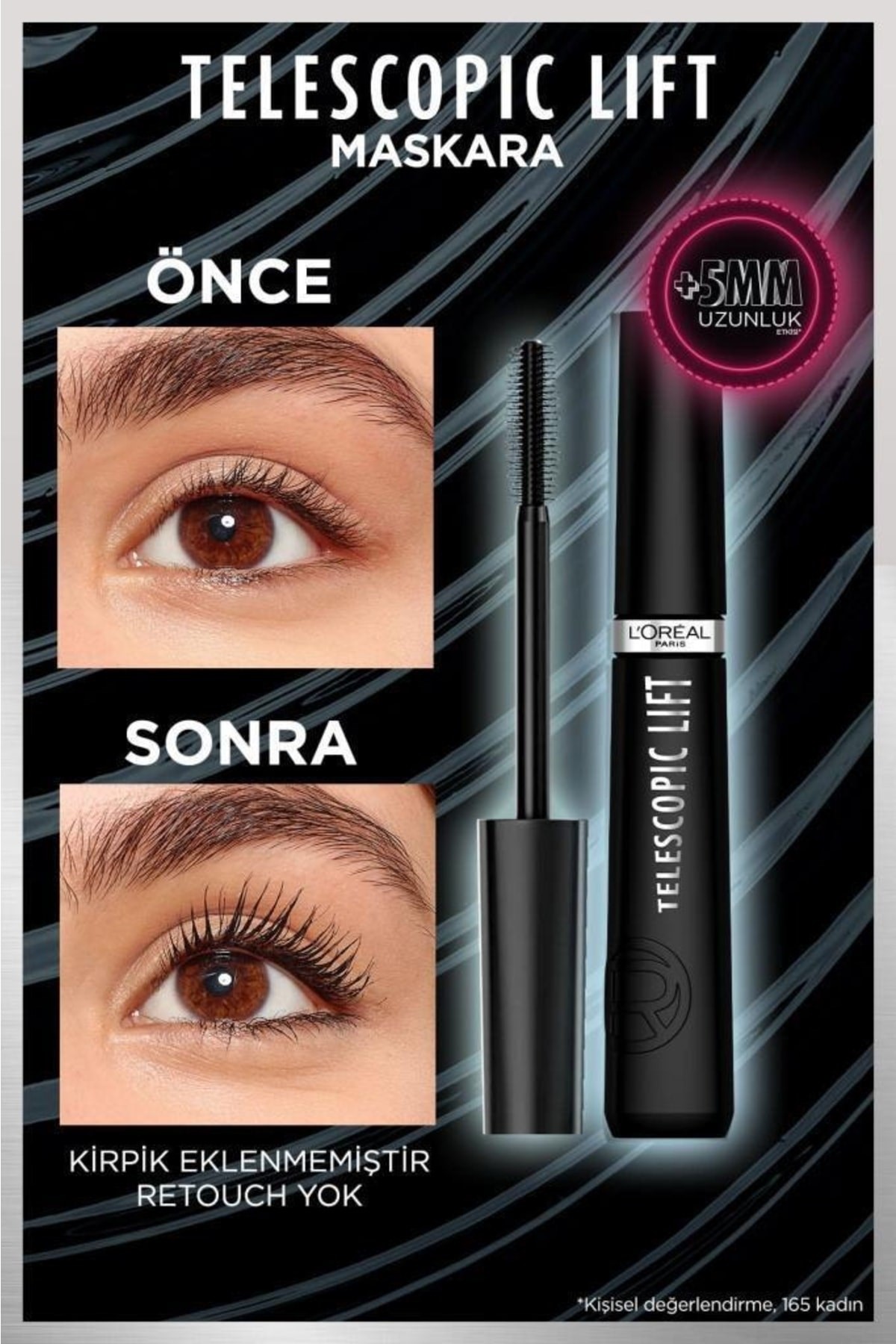 L'Oreal Paris Telescopic Lift Maskara 9.9 Ml