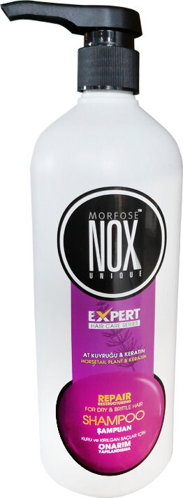Morfose Nox At Kuyruğu ve Keratin Şampuanı 850 ml