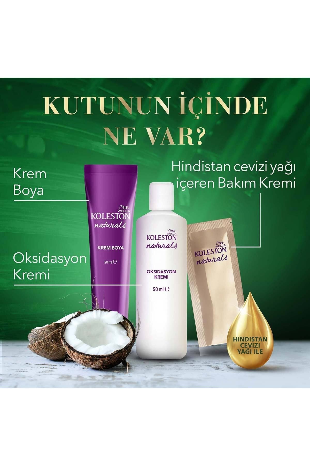 Wella Koleston Naturals Saç Boyası 5/37 Orta Kestane