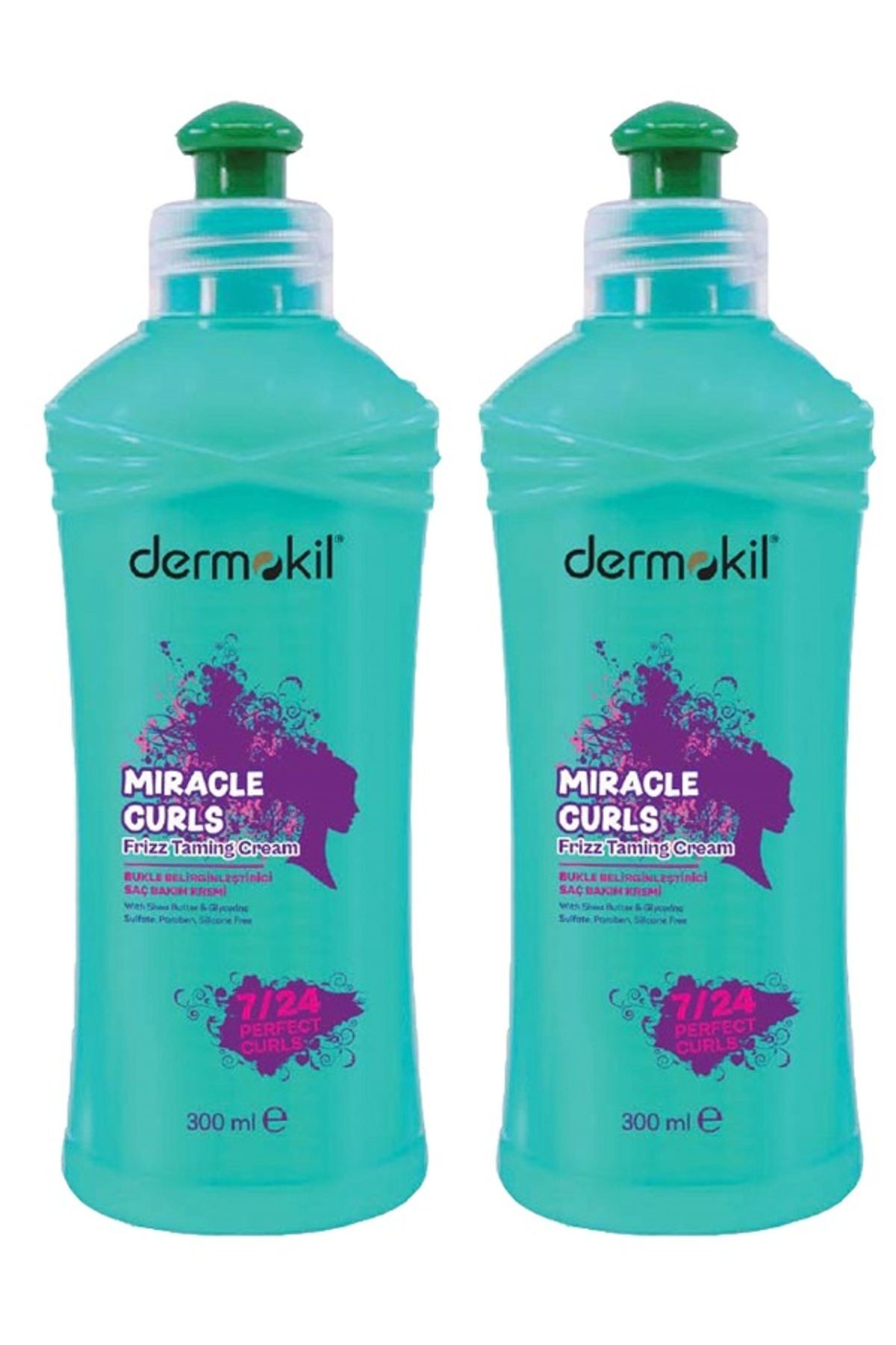 DERMOKİL BUKLE BELİRGİNLEŞTİRİCİ SAÇ KREMİ 300 ML X 2 ADET
