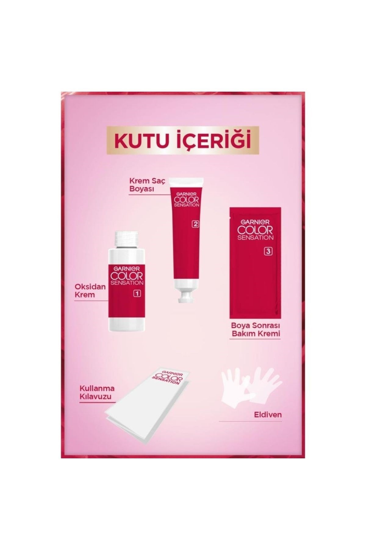 Garnier Color Sensatıon 7.11 Küllü Kumral Krem saç boyası 40 ml