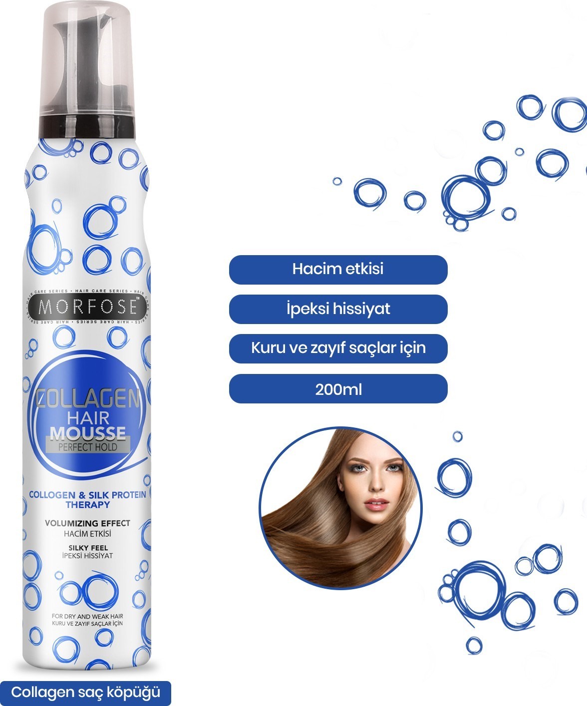 Morfose Collagen Saç Köpüğü 200 Ml