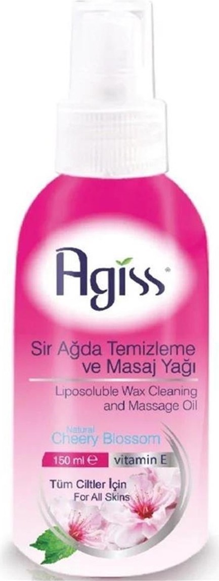 Agiss Sir Ağda Temizleme ve Masaj Yağı 150ML