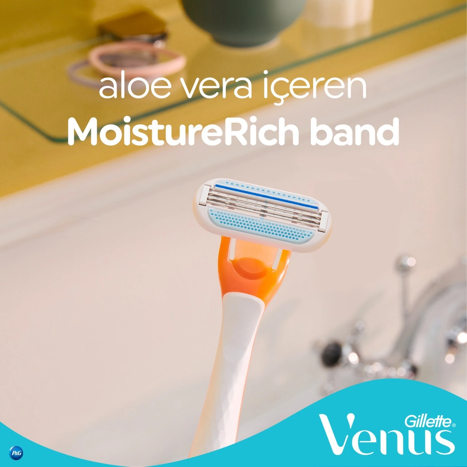 Gillette Venus Riviera Kullan At Kadın Tıraş Bıçağı 2'li