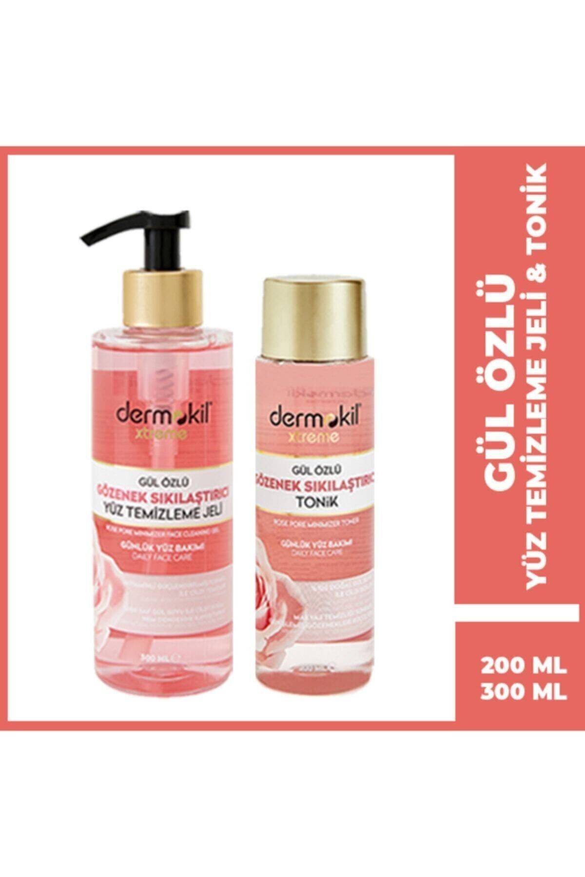 Gül Yüz Temizleme Jeli 400 ml Gül Tonik 200