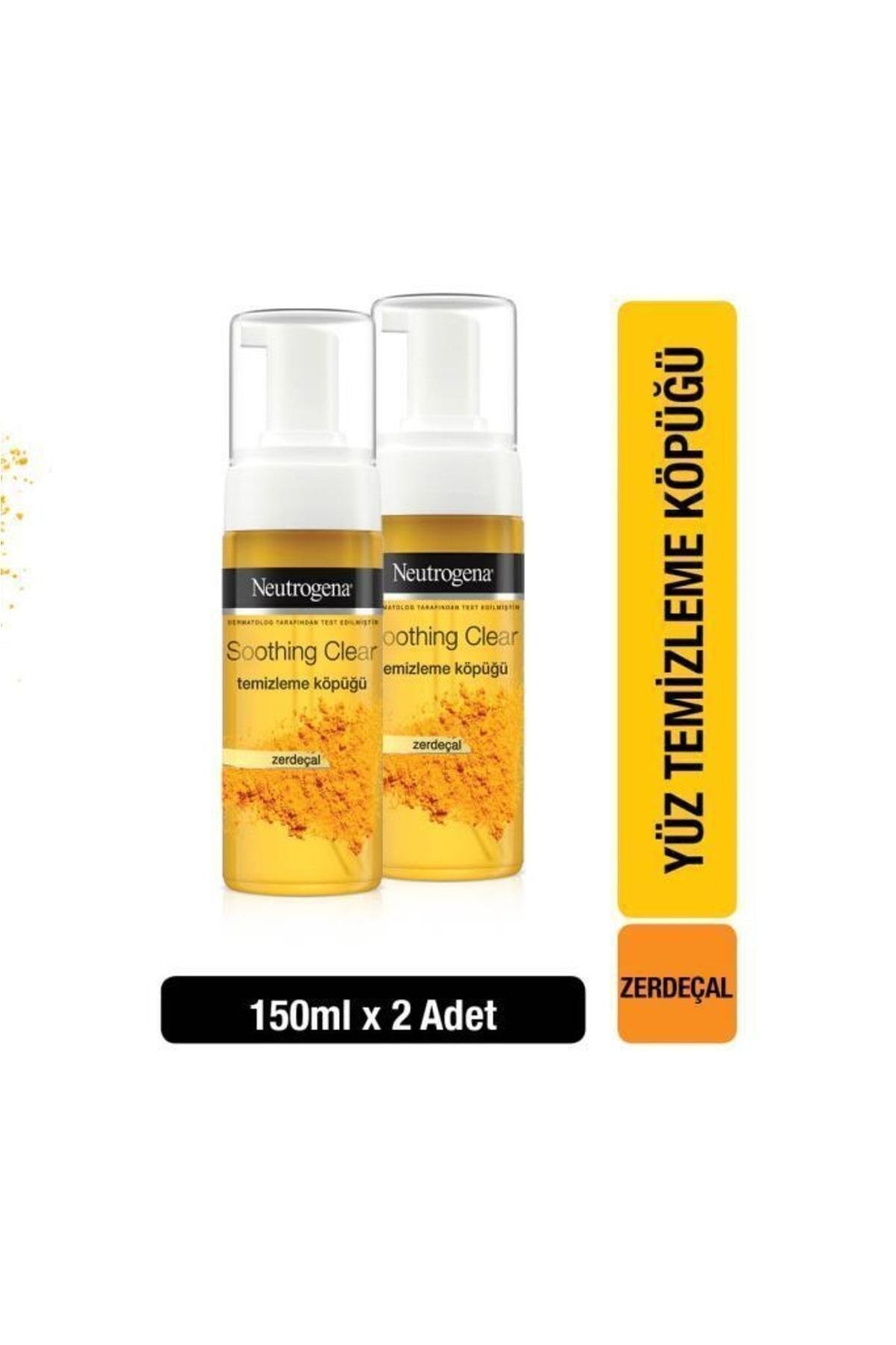 Soothing Clear Zerdeçallı Yüz Temizleme Köpüğü 150 Ml X 2 Adet