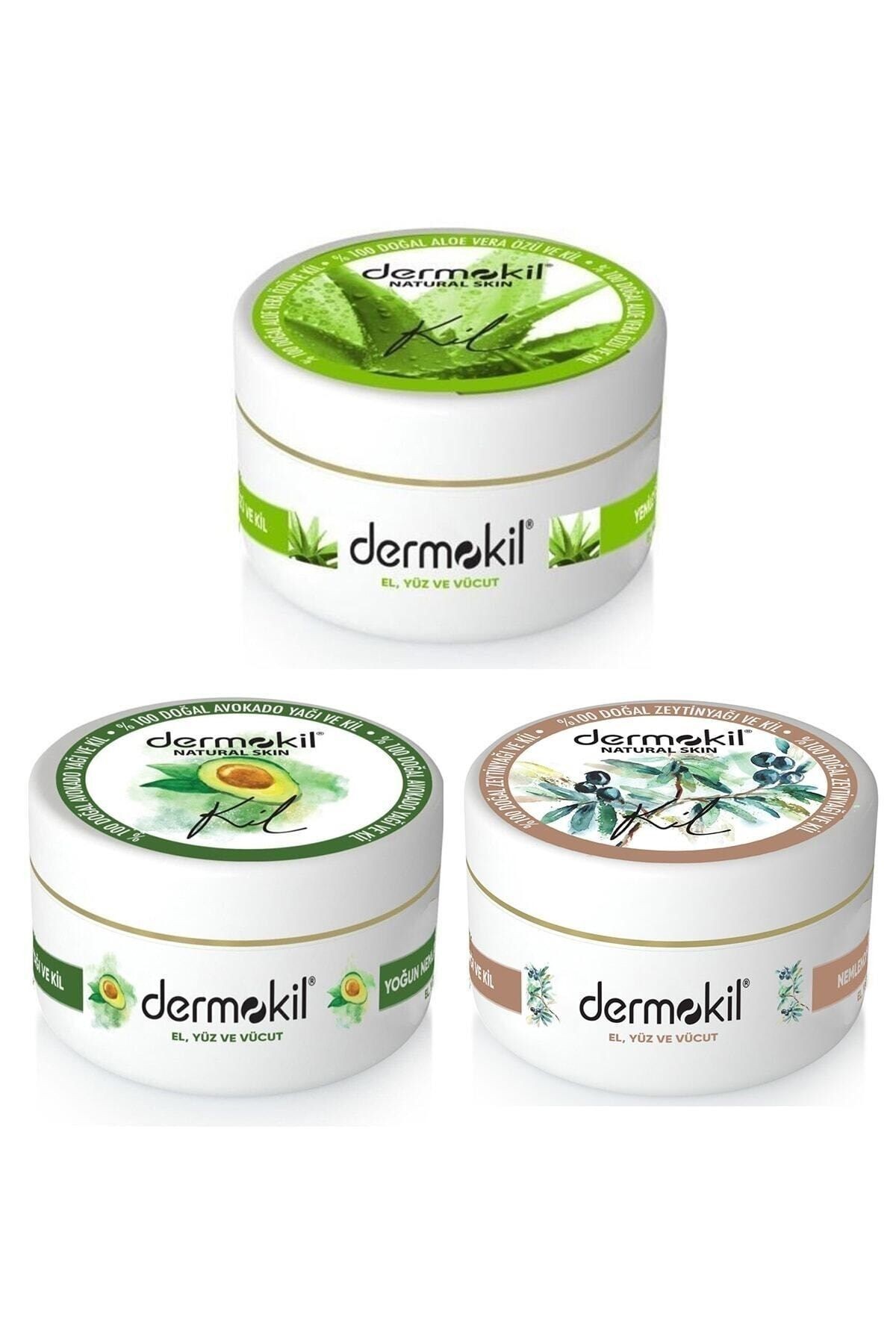 El Ve Yüz Kremi Aloevera Avokado Zeytinyağı 3 x 300 ML