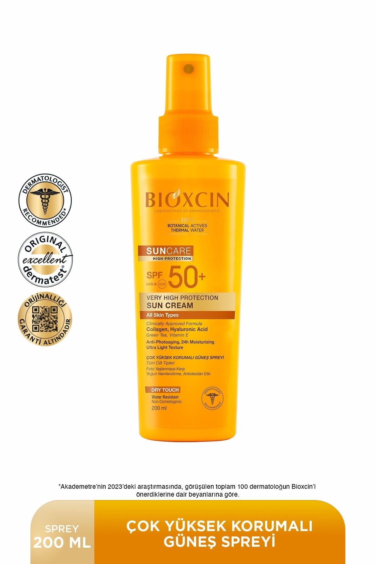 Bioxcin Sun Care Çok Yüksek Korumalı Tüm Ciltler-