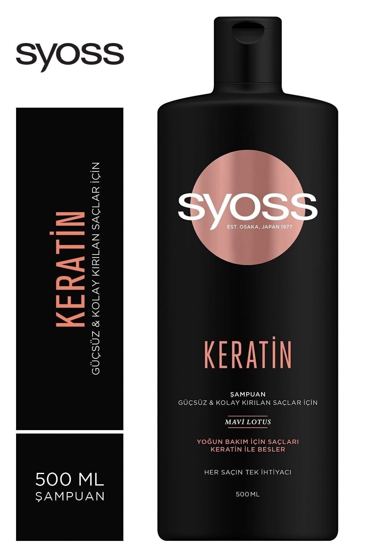 Keratin Mükemmelliği Şampuan 500 ml 3'lü Set