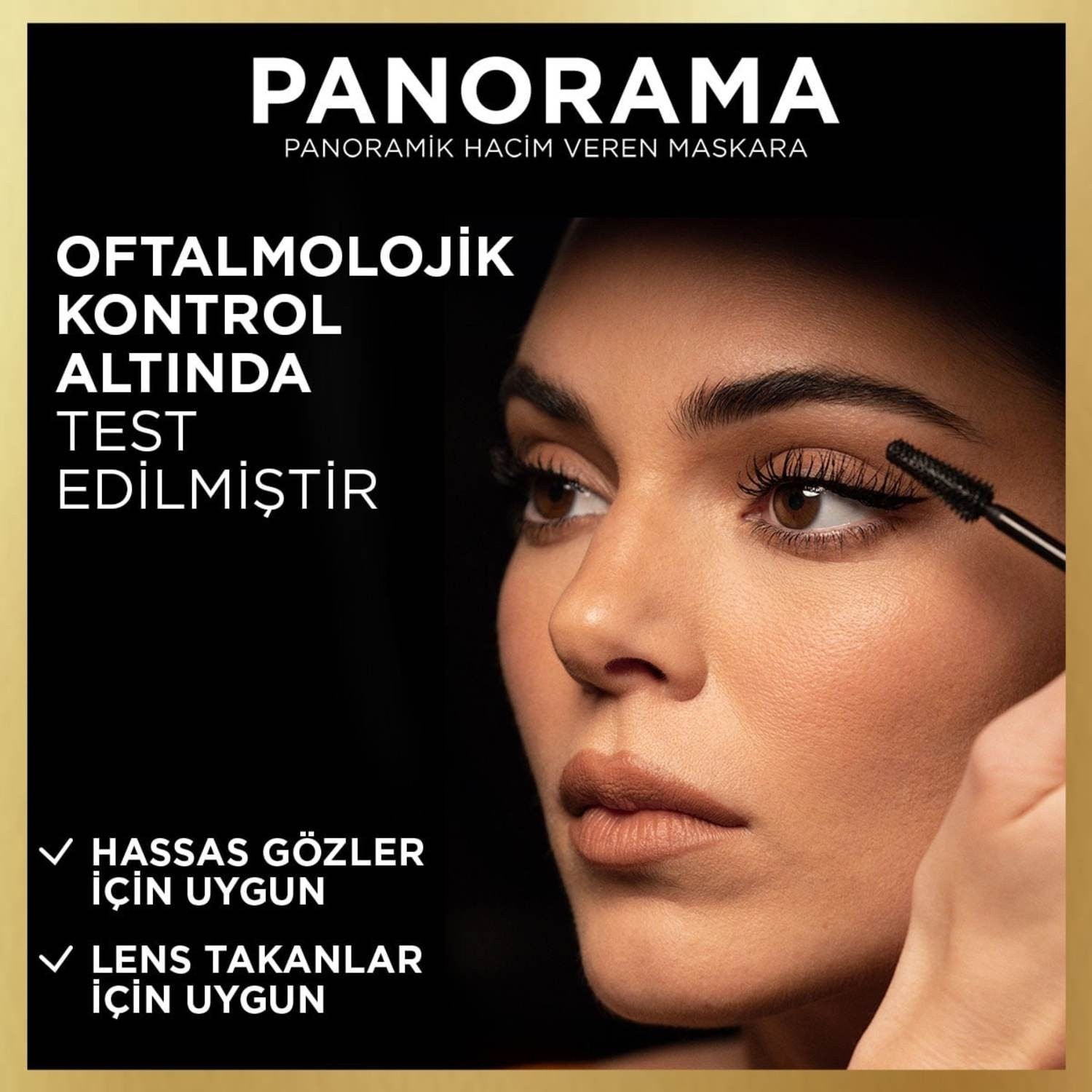 L'Oréal Paris Panorama Hacim Veren Maskara Koyu Kahverengi