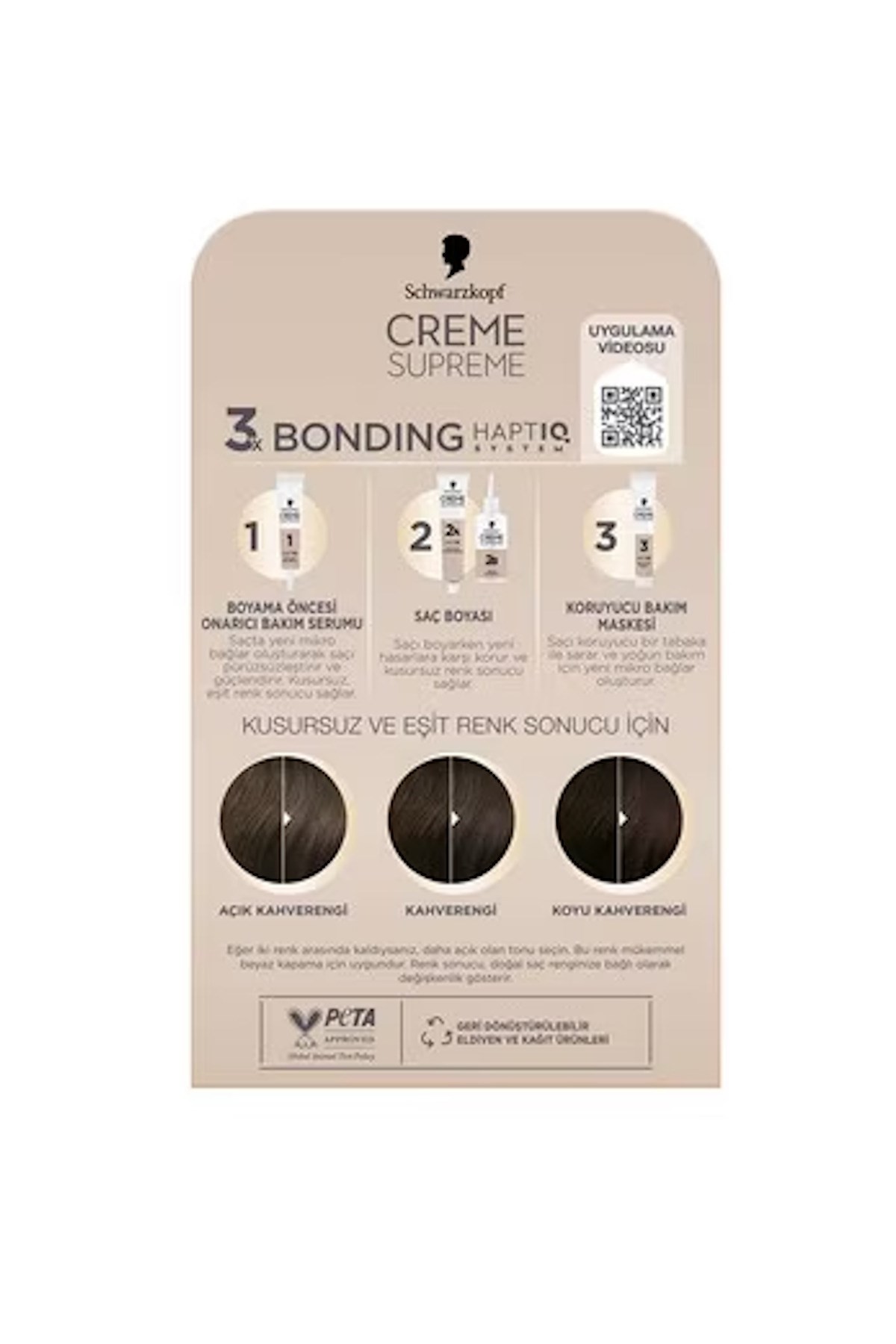 Schwarzkopf Creme Supreme Saç Boyası 5-1 Soğuk Kahve