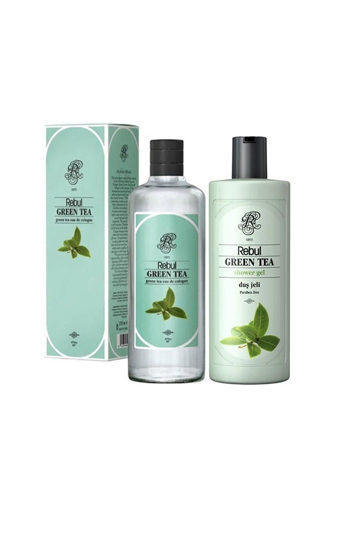 Green Tea 270 Ml Kolonya + 500 Ml Duş Jeli 2'li Set