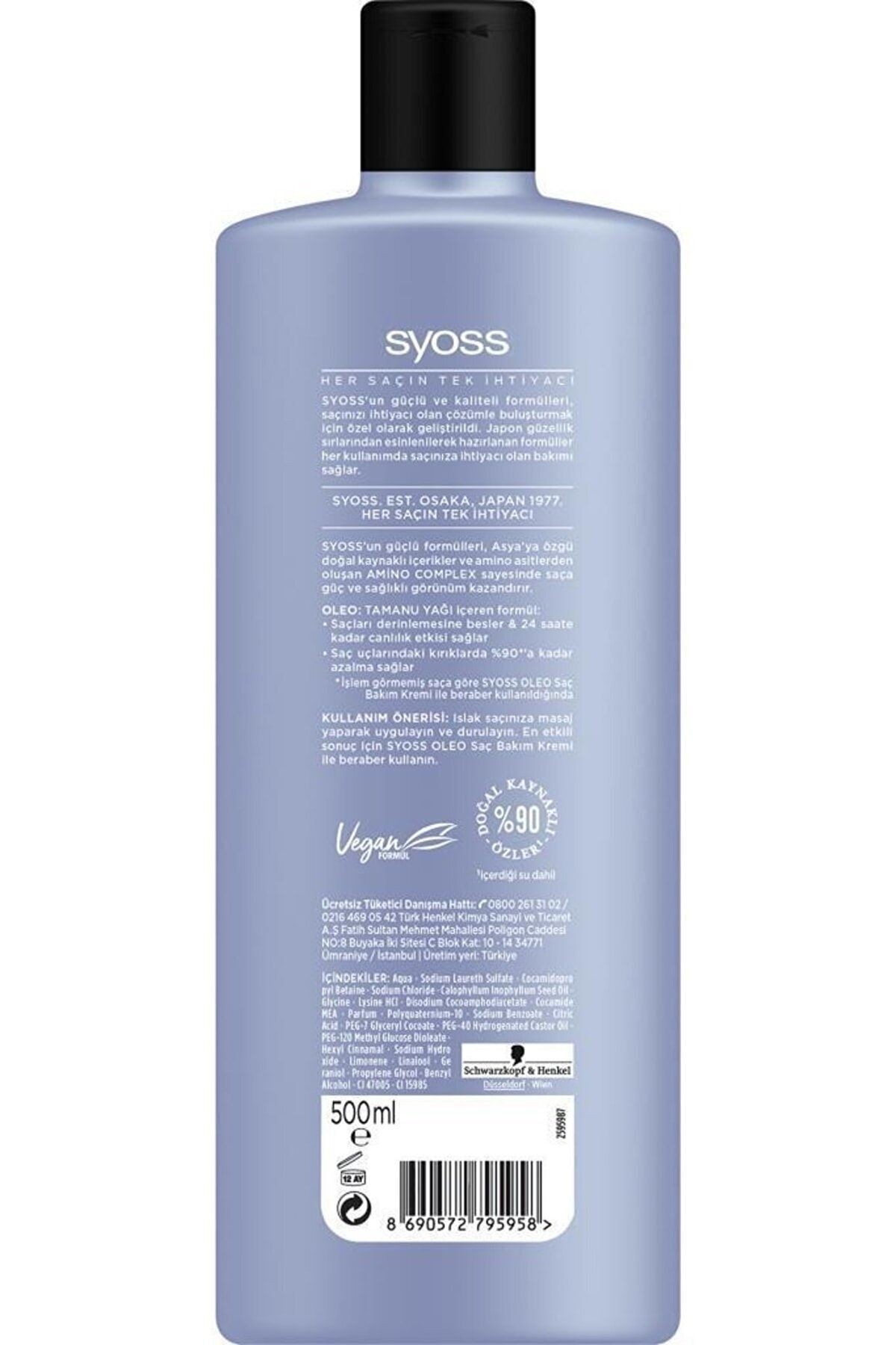 Kepeğa Karşi Şampuan 500 Ml X 10 Adet ( Koli )