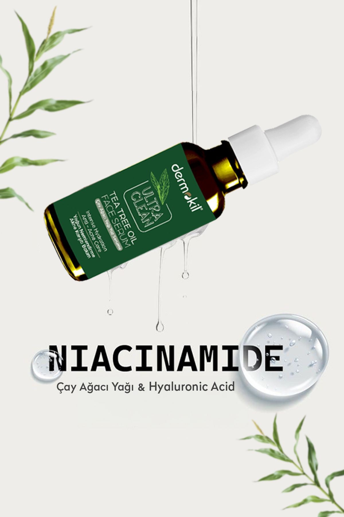 Çay Ağacı Yağı Yüz Serumu 30 ml