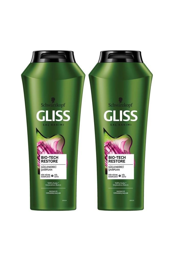 Gliss Bio-Tech Restore Güçlendirici Şampuan 2 x 500 ML