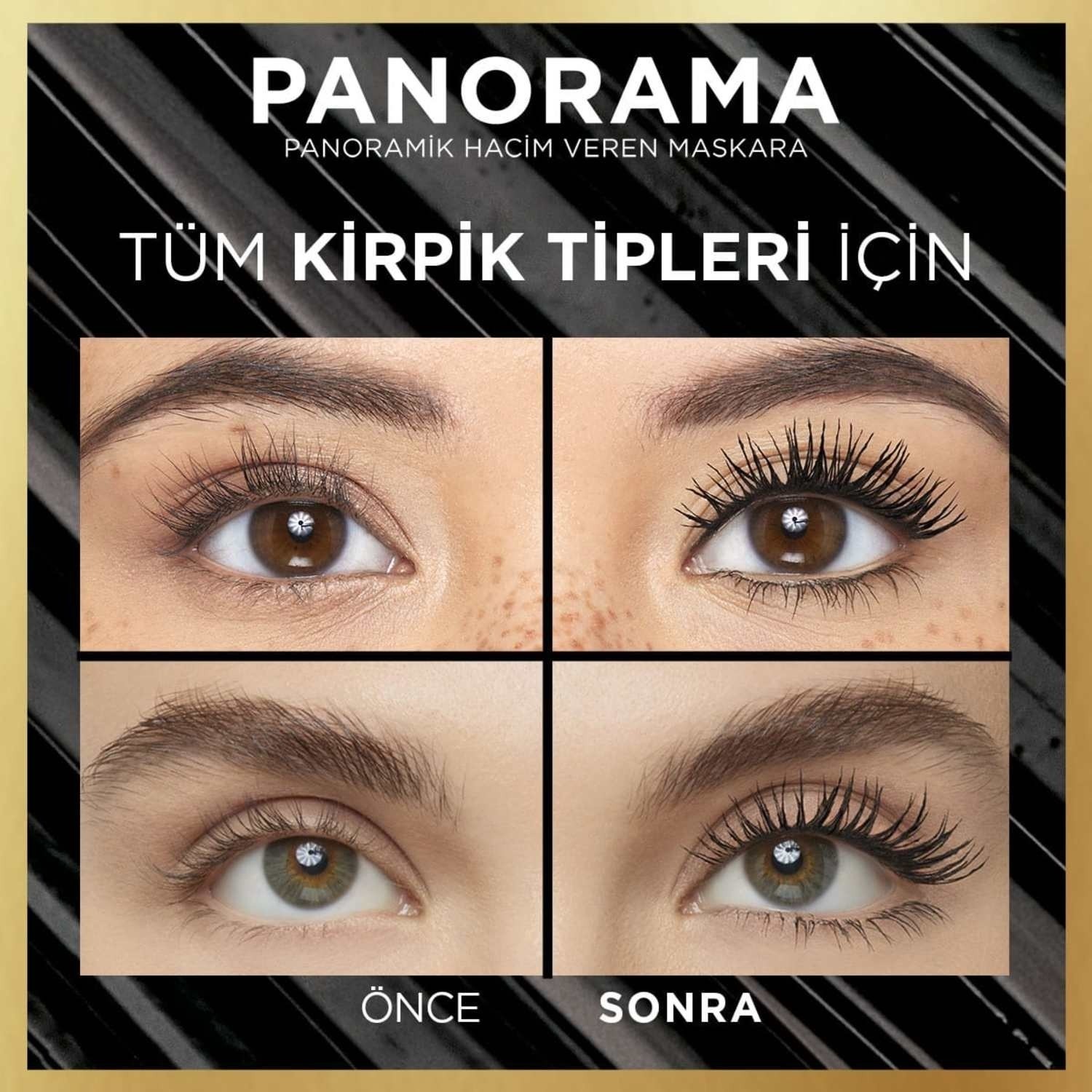 L'Oréal Paris Panorama Hacim Veren Maskara Koyu Kahverengi