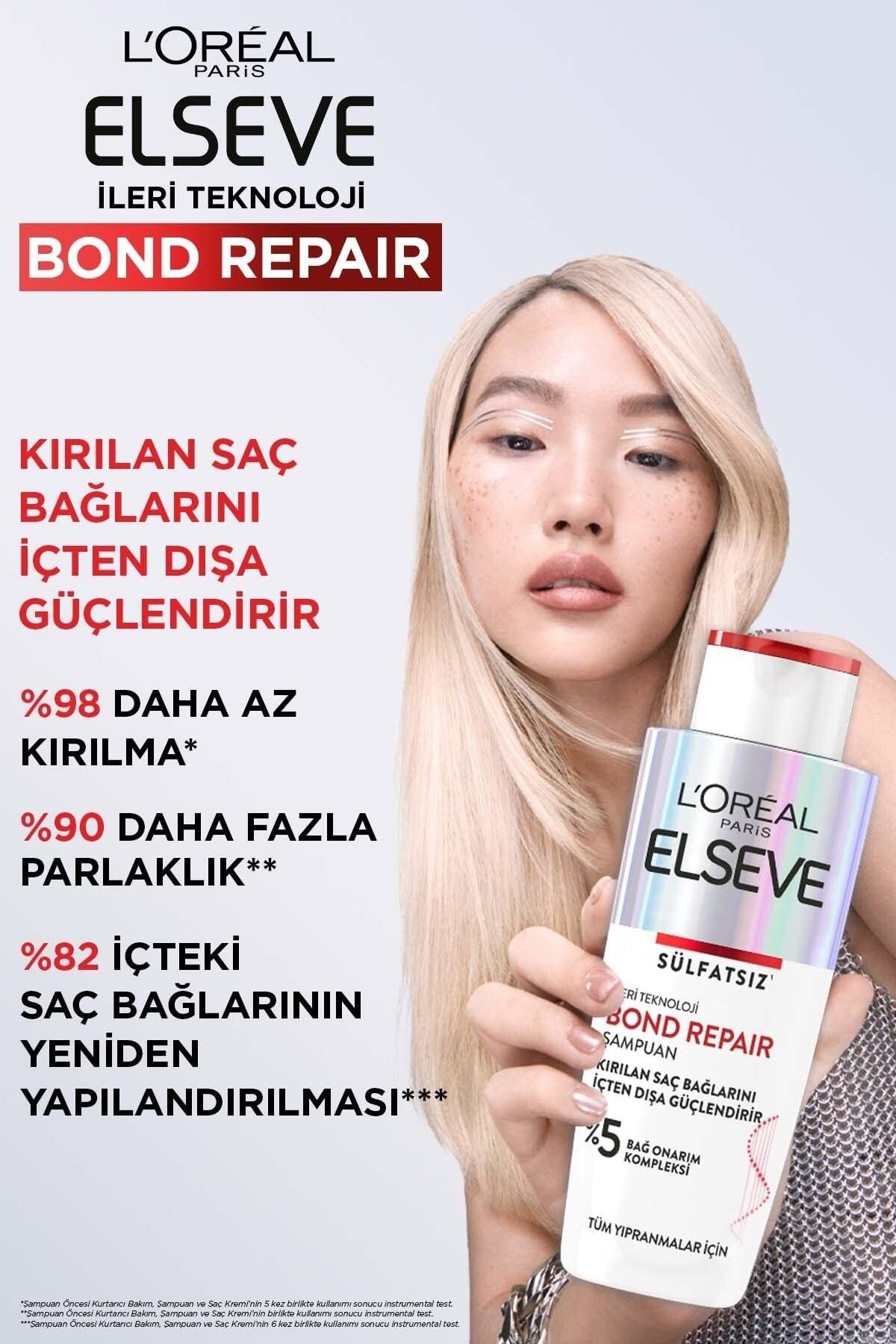 Bond Repair Tüm Yıpranmalar Için Saç Bağlarını Güçlendirici Şampuan 200ml