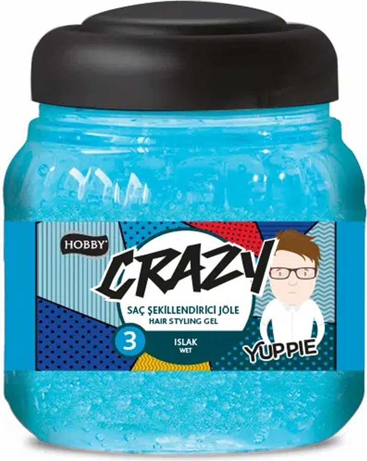 Hobby Crazy 150 ml Saç Şekillendirici Jöle Islak