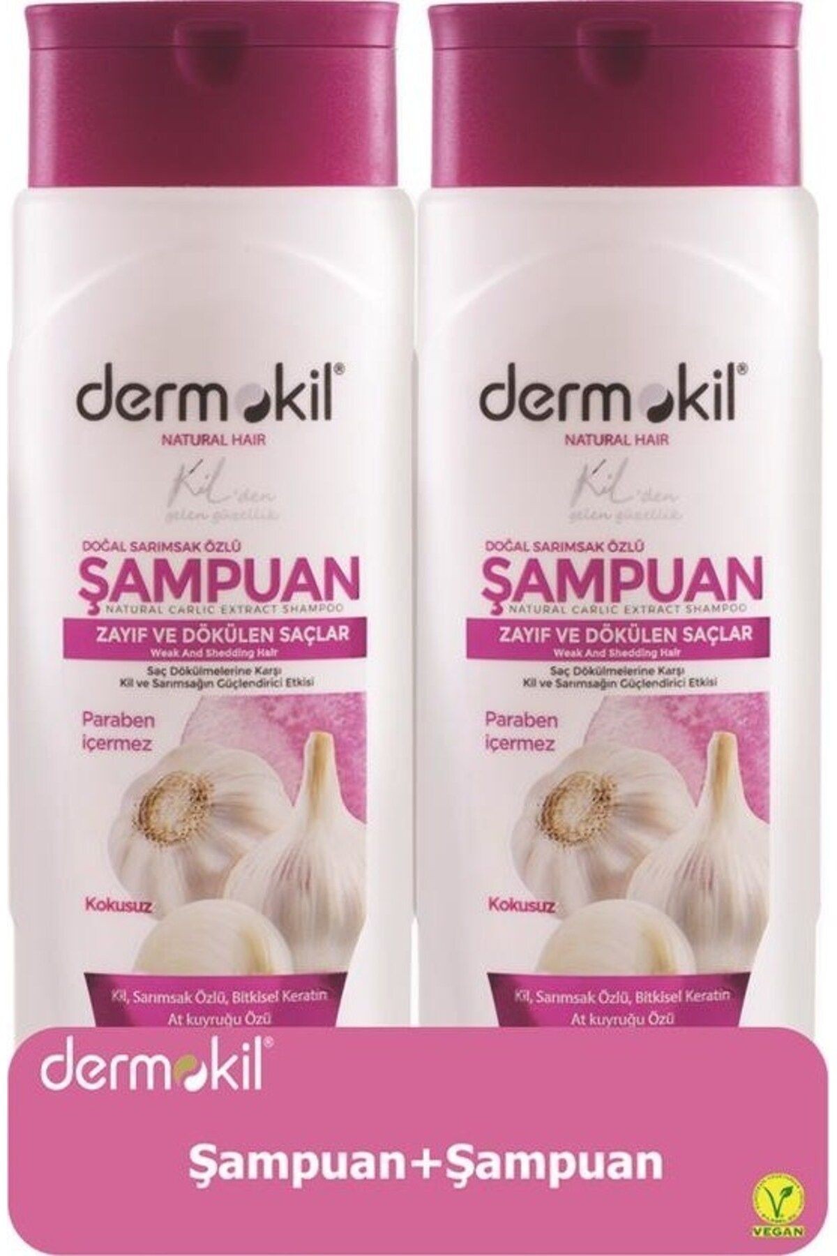Sarımak Özlü Şampuan 2'li Set