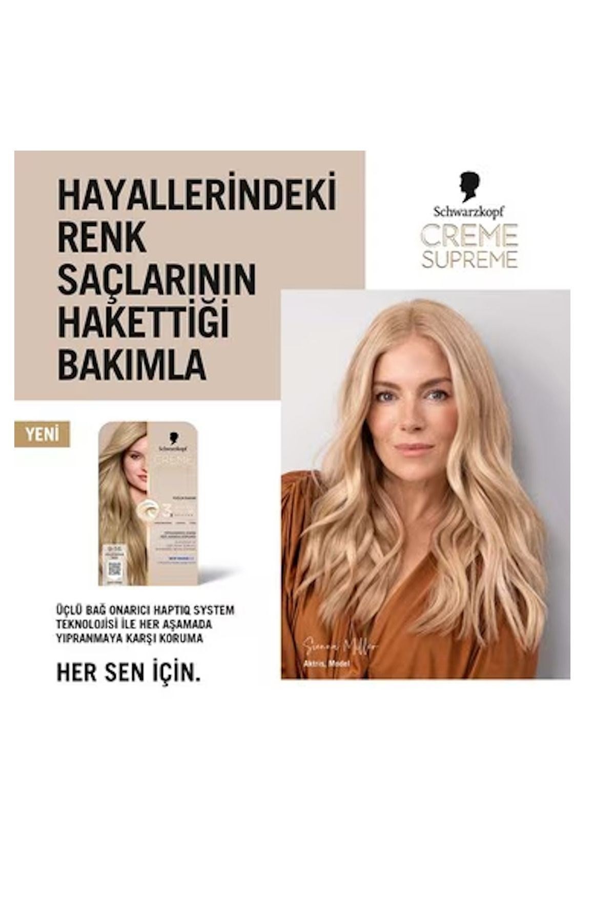 Schwarzkopf Creme Supreme Saç Boyası Full Kit 9-16 Küllü Soğuk Sarı